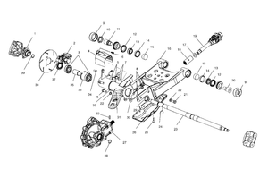 NEW OEM POLARIS AXLE REAR MAGNUM XPEDITION 325 425 500 5131862