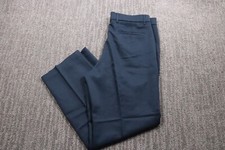 Levi's Action Slacks Men's Dress Pants Pleated 100 Polyester Vintage 90s Blue