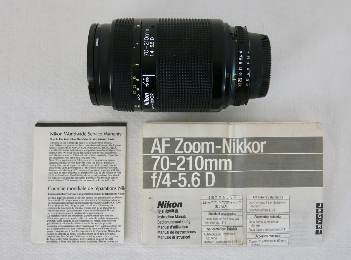 Examen de l'objectif zoom Canon FD 70-210 mm 1:4 (nFD, 1980