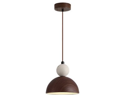 Wabi Sabi Pendant Light - Modern Natural Stone LED Chandelier for Home