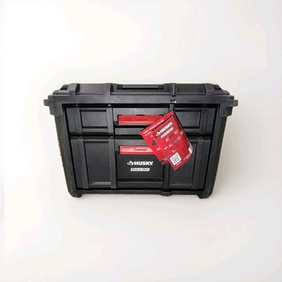 #ad #ad New Husky Build Out 22 in. Modular Tool Storage 2 Drawer Tool Box $54.95
