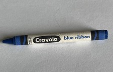 Very Rare Crayola "Blue Ribbon" Crayon 1996 Commemorating The 100,000,000,000