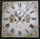  14X14 ZOLL 8 Tage LANGGEHÄUSE STANDUHR ZIFFERBLATT + Uhrwerk