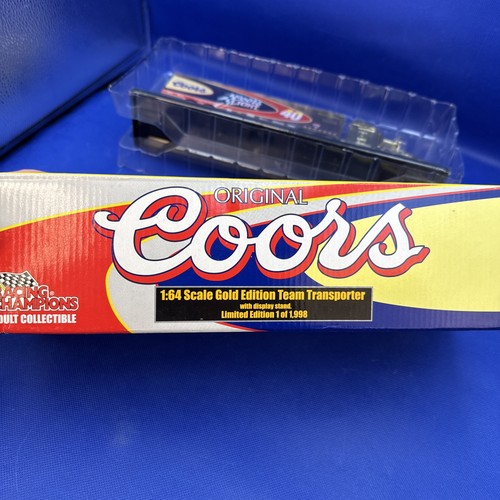 Coors Light Racing Champions 1:64 Gold Edition Team Transpoter - Picture 6 of 7