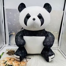 Louis Vuitton Teddy Bear Leather Panda Rare E...