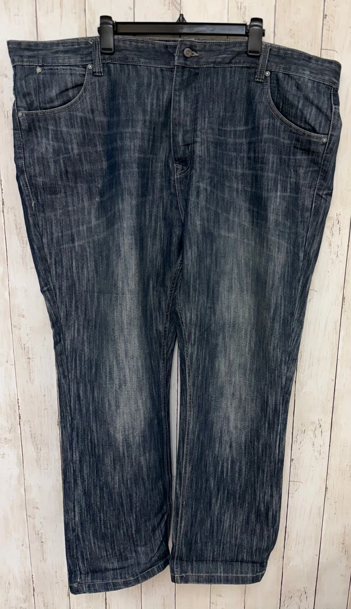 Polyester Regular Size Jeans Men's 46 Size 30 in Inseam for sale