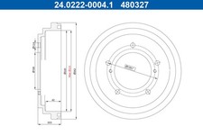 Tambour de frein Suzuki JIMNY