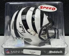TEE HIGGINS SIGNED AUTO CINCNNATI BENGALS SPEED MINI HELMET BAS/BECKETT WITNESS