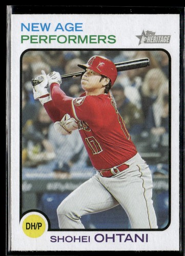 2022 Topps Heritage #NAP-4 Shohei Ohtani New Age Performers