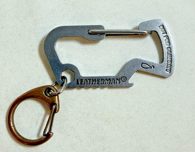 Leatherman Carabiner Accessory Clip with Bottle Opener & Hex Wrench