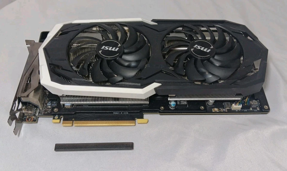 MSI NVIDIA GeForce RTX 2070 ARMOR 8GB GDDR6 Graphics Card Used Untested  - Image 3 of 4