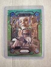 2024 Panini Prizm WWE Undercard Isla Dawn Green Disco 7/49