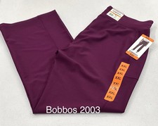 32 Degrees Cool Women's High-Rise Ribbed Active Flare Pants, Purple, Size XXL