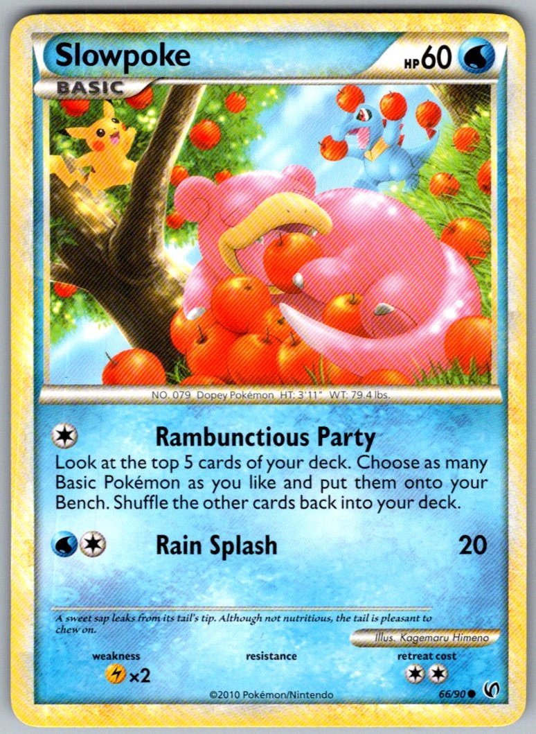 Slowpoke Common Undaunted 66/90 LP