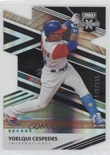 2020 Panini Elite Extra Edition 203rd Decade Die-Cut /203 Yoelqui Cespedes h3a