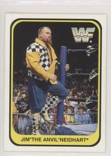 1991 Merlin WWF German Jim Neidhart Jim The Anvil Neidhart #93 0w6