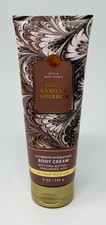 1 NEW BATH  BODY WORKS COZY VANILLA BOURBON ULTIMATE HYDRATION CREAM LOTION 8OZ