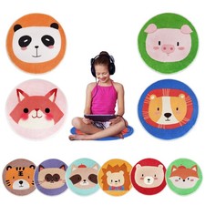 10 PCS Kids Carpet Circle Seats 16" Kids Round Floor Cushions Rug Mats for Cl...