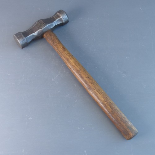 3.5 Lb Blacksmiths Hammer ~ WW2 1943 ᗑ UK Military Broad Arrow ~ Lock Tools