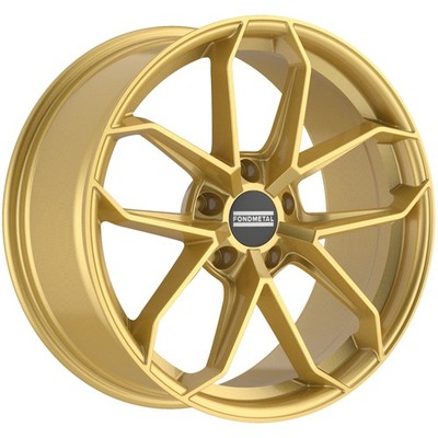 Fondmetal Zelos 20x9 5x112 +26mm Gold Wheel Rim 20'' Inch