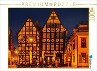 Calvendo Puzzle Half-Timbered Houses On Benediktplatz | 1000 Pieces, Finished Si