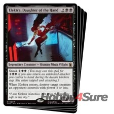 Elektra, Daughter Of The Hand X4 M/NM Magic MTG Marvel Super Heroes