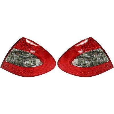 LH & RH LED Tail Light For Mercedes Benz E280 2007 w/ Appearance Package w/ Bulb