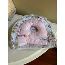 Boppy Head Neck Support Round Heads Baby Comfort Pink Floral