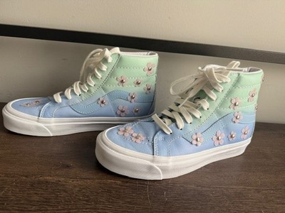 New women Vans X SpongeBob SquarePants Sk8 Hi Trainers by Sandy Liang sz 6.5
