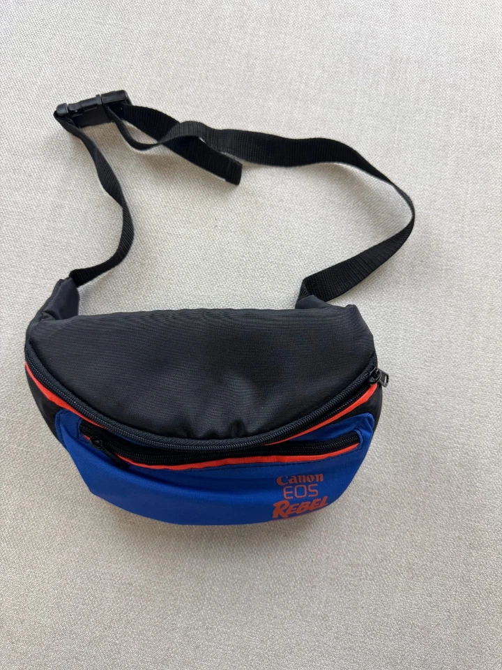 Canon Eos Rebel Fanny Pack Vintage Blue Orange Foam - Image 2 of 4