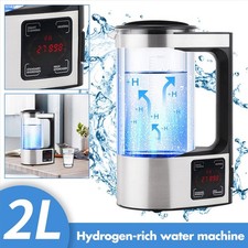 2L Electric Hydrogen Water Ionizer Generator Machine Water Generator UK Plug