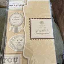 New Anna Griffin Sympathy and Encouragement Three Dimensional Stickers AG430B