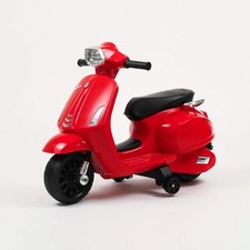 Vespa Sprint mini Scooter Elettrico 6V Bambini con Luci LED e Suoni Realistici
