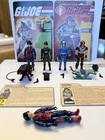 Hasbro GI Joe A Real American Hero Mint Lot Of 5 + file Cards - Scrap Iron Bludd
