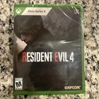 Resident Evil 4 Microsoft Xbox Series X Capcom Brand New Sealed