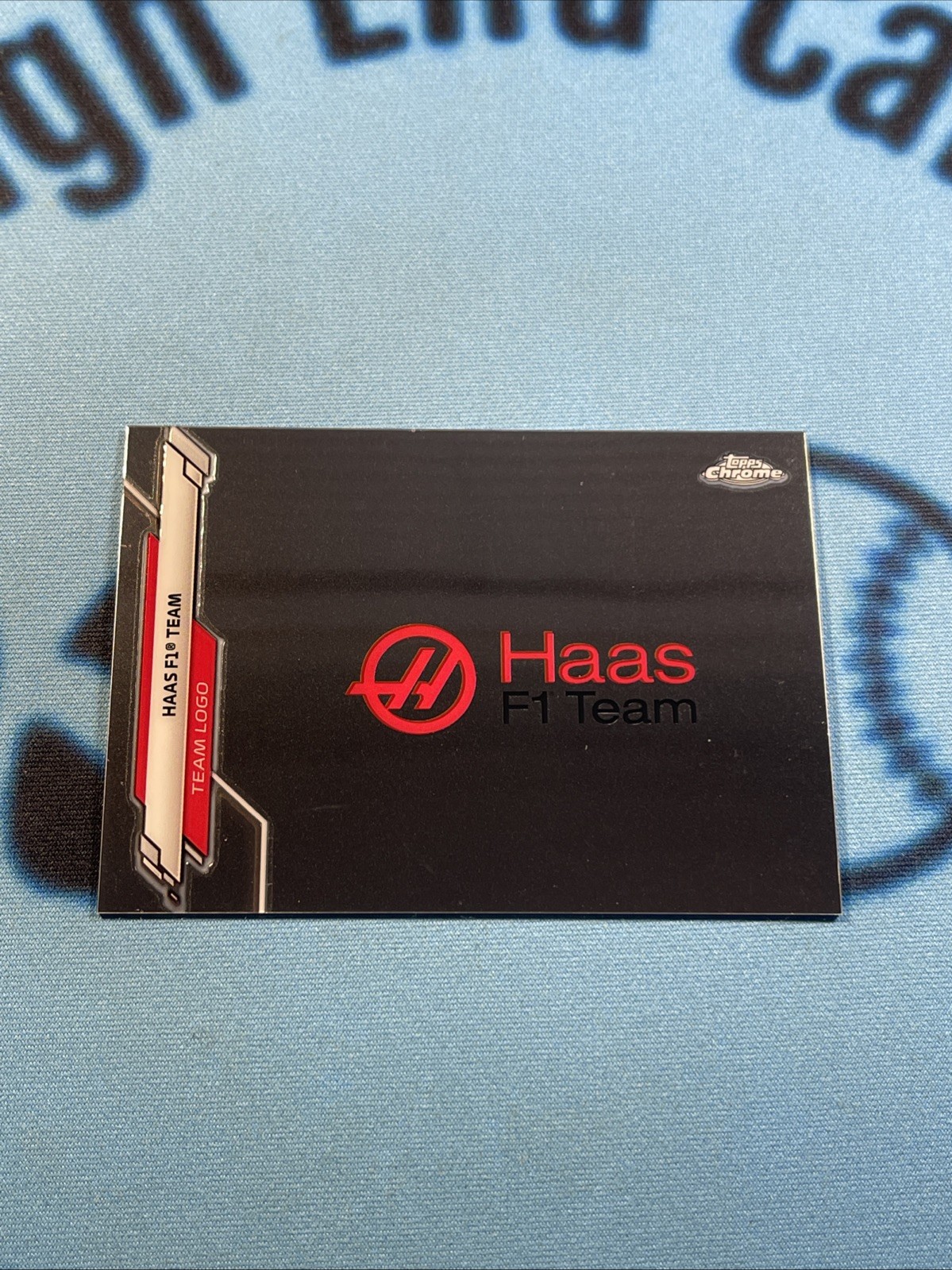 2020 TOPPS CHROME F1 HAAS TEAM LOGO #120 MINT!