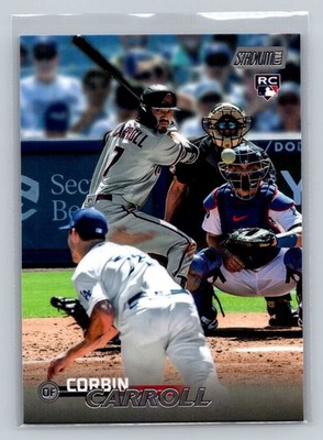 2023 Stadium Club #131 Corbin Carroll RC MLB Arizona Diamondbacks