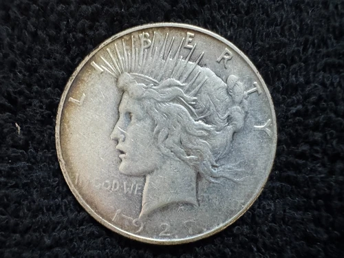1927 S Peace silver dollar AU/BU. Nice coin!