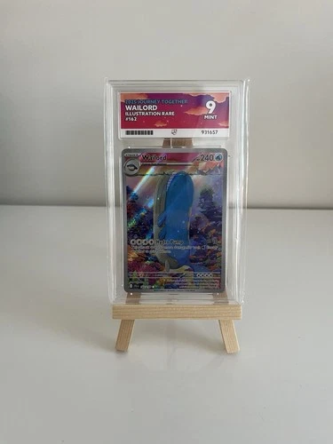 Wailord 162/159 ACE 9 MINT Journey Together Illustration Rare Pokemon TCG