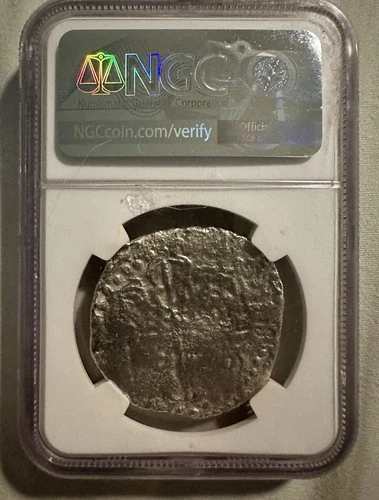 1630 Bolivia 8 Reales Cob Philip IV NGC Shipwreck Genuine Spice Islands Wreck