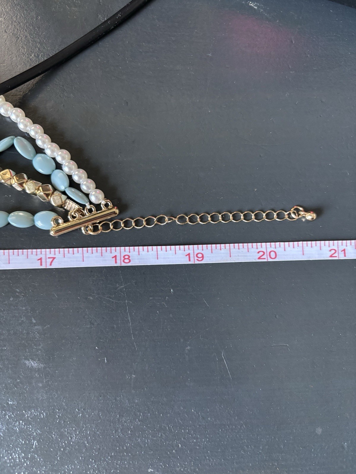 Beachy Tropical Multi Layer Pearl Shell Bead Neck… - image 5