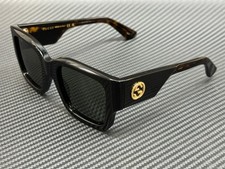 GUCCI GG1663S 001 Black Grey Women's 52 mm Sunglasses