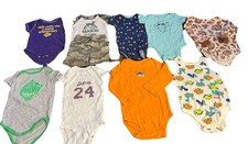 Baby Boy Clothes Bundle 8 Pc Lot 12M 18M One Piece Outfit Summer Playwear