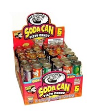 Soda Can Fizzy Candy - 2ct -   FREE SHIPPING