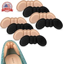 Premium Foam Heel Pads for Shoe that are Too Big Inserts Grips, Back of Heel Cus