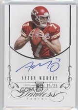2014 Panini Flawless Rookie Auto 15/25 Aaron Murray #19 Auto 3c4