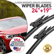 24"19" Front Windshield Wiper Blades For BMW 3 Serie E90 E91 F30 F31 F34 F80