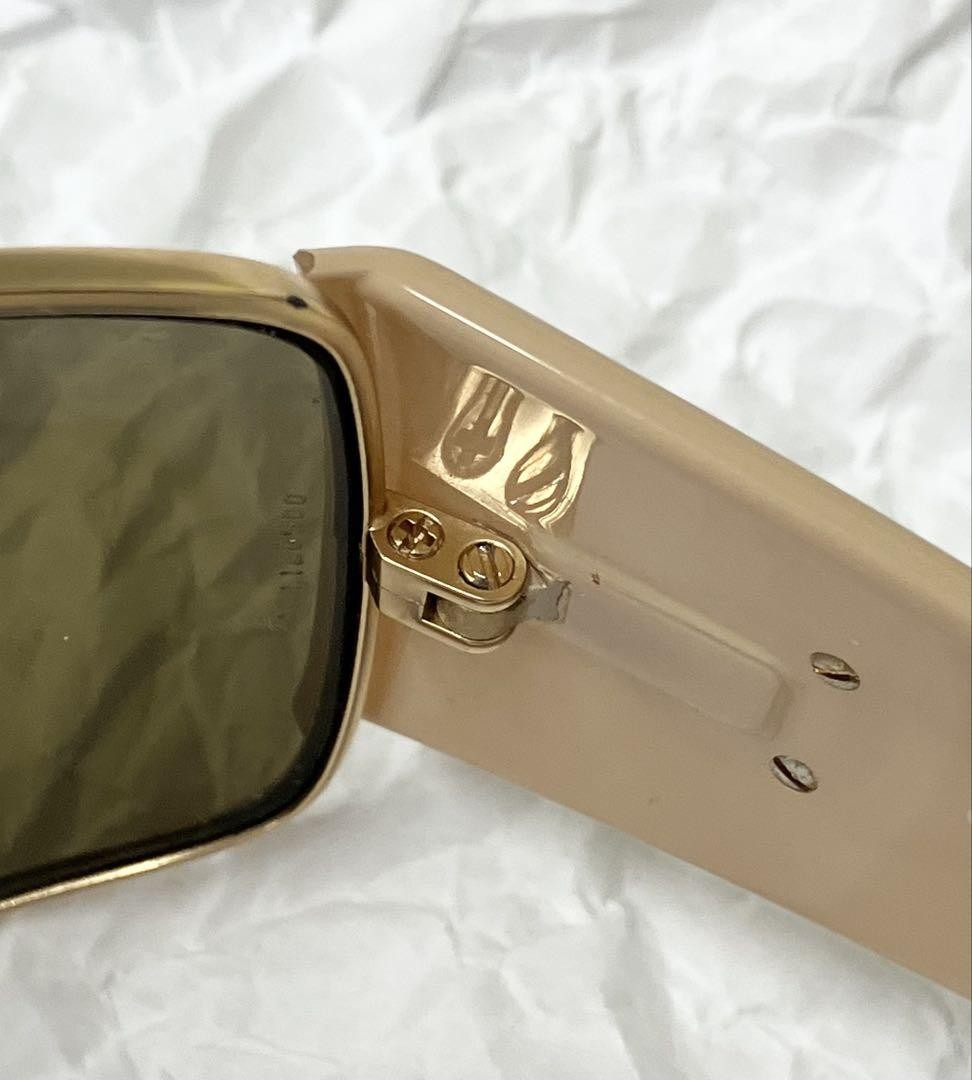 CHANEL シャネル サングラス 4115 c273/73 ゴールドｘベージュ CHANEL sunglasses 4115 c27373 gold x beige | eBay