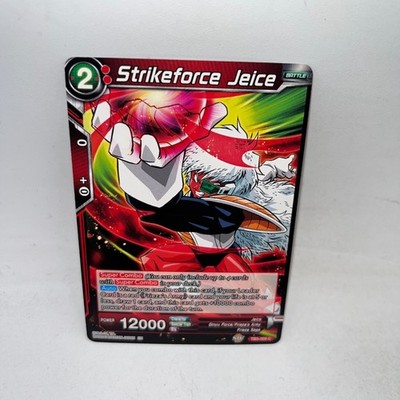 Strikeforce Jeice TB3-009 Common Clash of Fates Dragon Ball Super Lightly Played