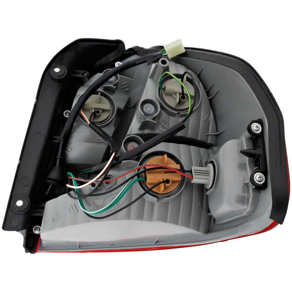 Para 01-04 Santa Fe lanterna traseira lanterna traseira conjunto de lâmpada de freio lateral do motorista - Imagem 4 de 4